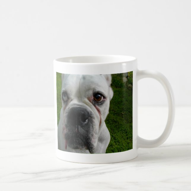 White Boxer Mug (Right)