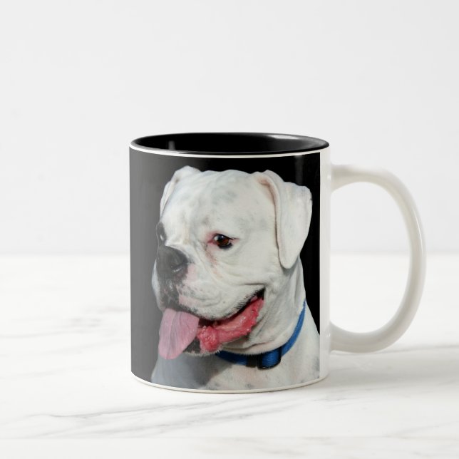 White Boxer mug (Right)