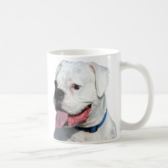 White Boxer mug (Right)