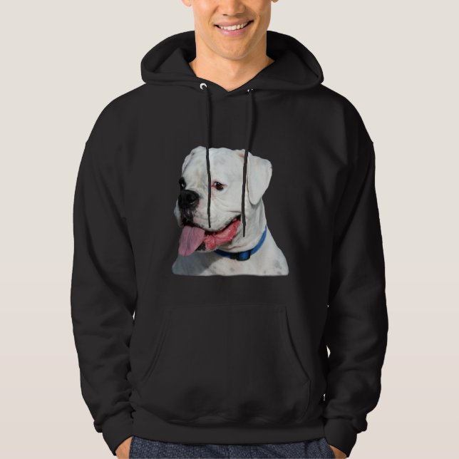 White Boxer sweatshirt (Front)