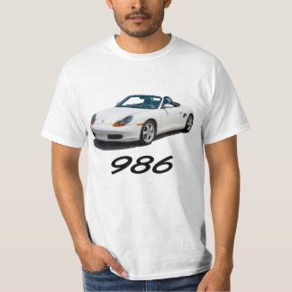 White Boxster 986 T-Shirt