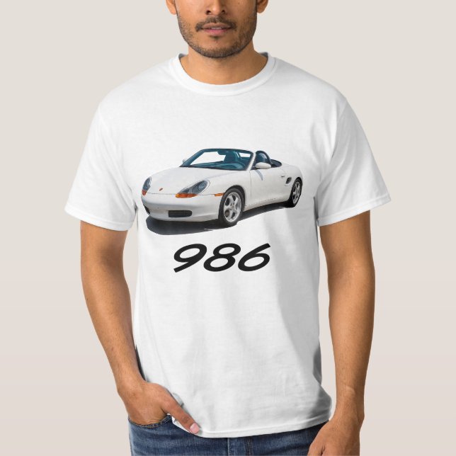 White Boxster 986 T-Shirt (Front)