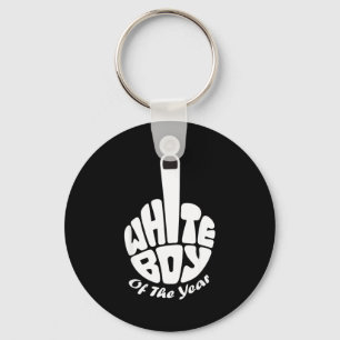 White Boy Of The Year  Key Ring
