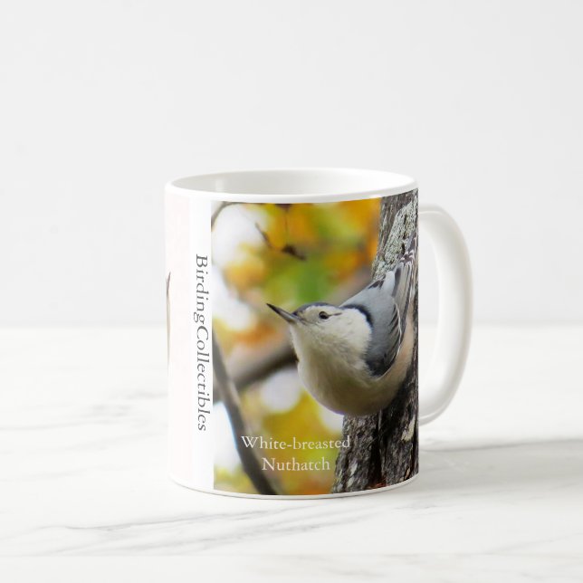 White-breasted Nuthatch Coffee Mug (Front Right)