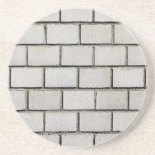 white brick coaster set
