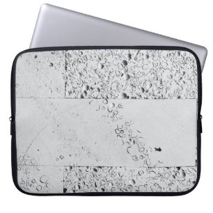 White brick wall laptop sleeve
