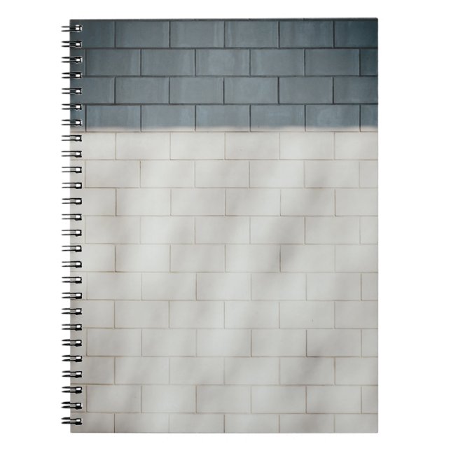 White brick wall notebook (Front)