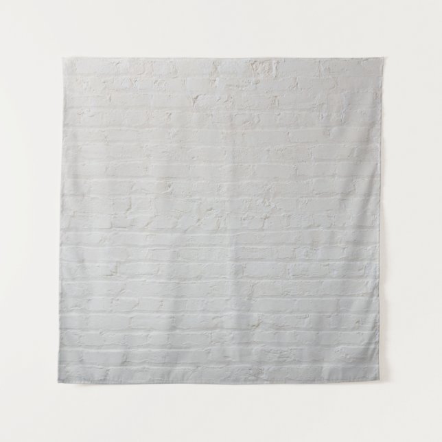 White brick wall tapestry (Front)