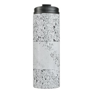 White brick wall thermal tumbler