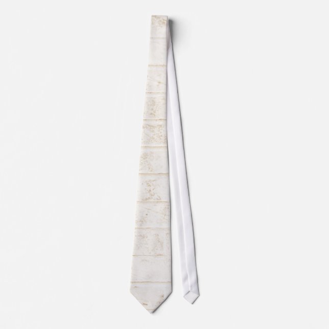 White Brick Wall Tie (Front)