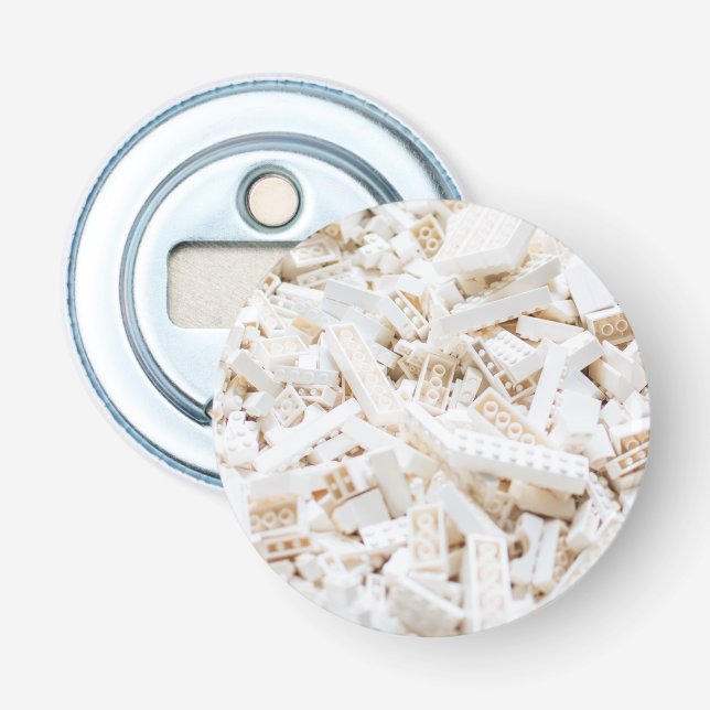 white bricks bottle opener (Front)