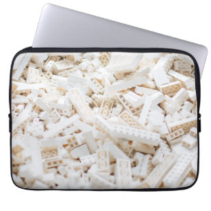 white bricks laptop sleeve