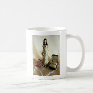 White Bridal I Coffee Mug