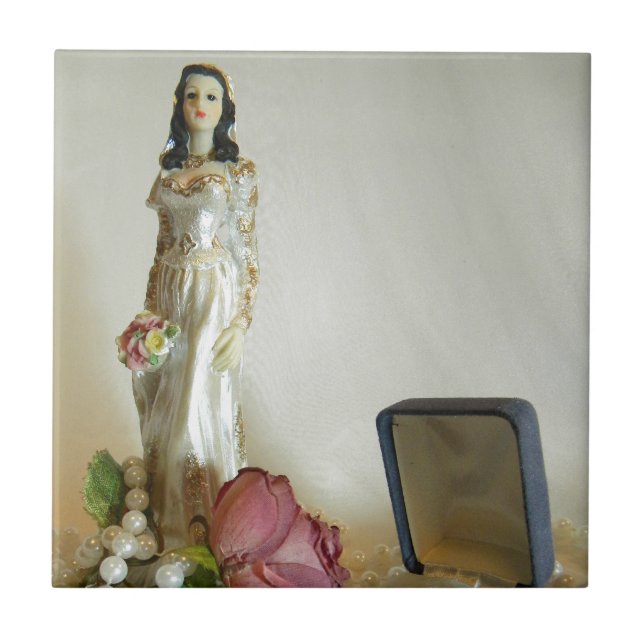 White Bridal IV Tile (Front)