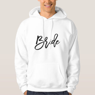 White Bride for Bachelorette party Hoodie