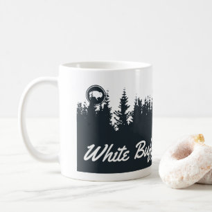 White Buffalo Outdoors Mug with Geese Flying