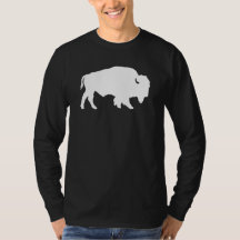 White Buffalo Silhouette Shadow Beast