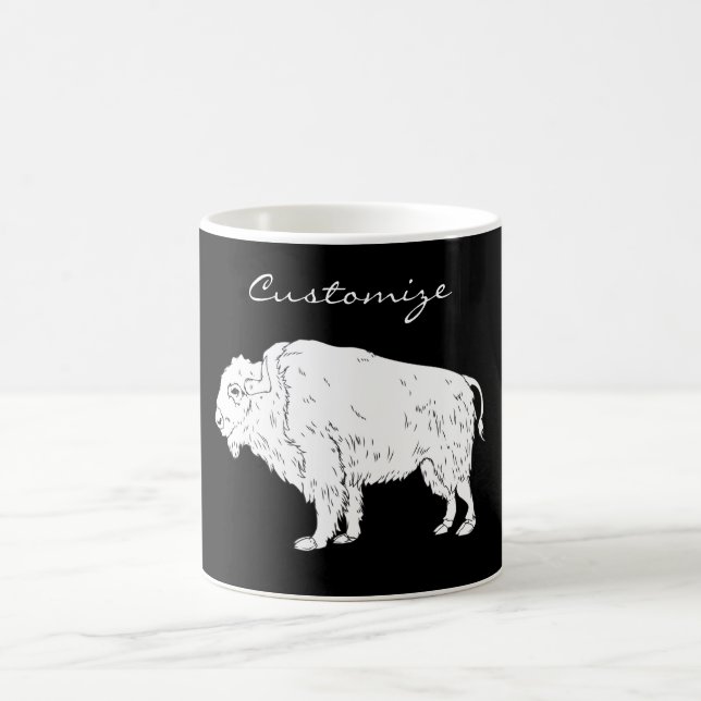 White Buffalo Thunder_Cove Coffee Mug (Center)