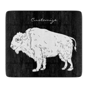 White Buffalo Thunder_Cove Cutting Board