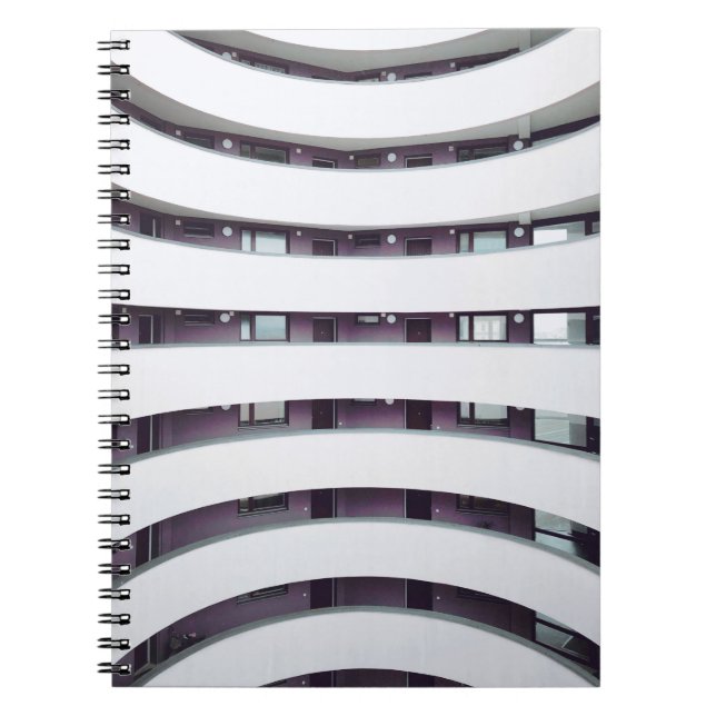 White building interior notebook (Front)