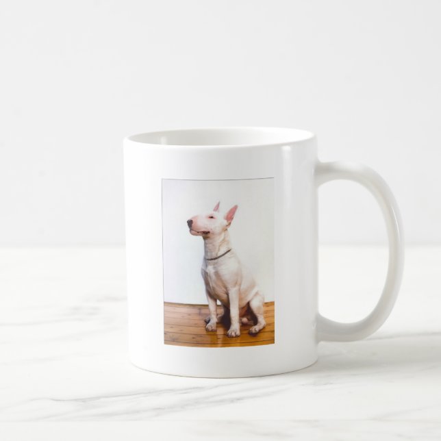 White Bully Coffee Mug (Right)