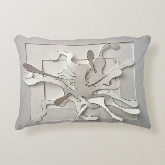 white burst decorative cushion