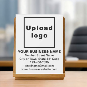 White Business Acrylic Sign