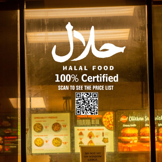 White Business QR code Halal (Creator Uploaded)
