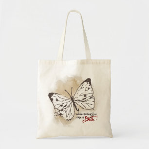 White Butterflies are a Pest Tote Bag