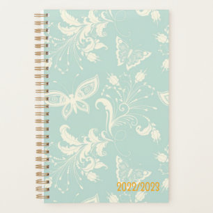 White Butterflies  Planner