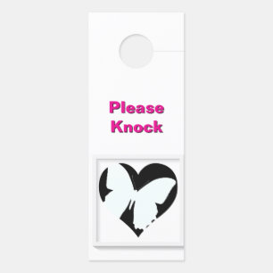 White Butterfly Door Hanger