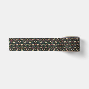 White Butterfly Elegance Satin Ribbon