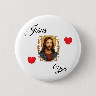 White Button - Jesus Loves You