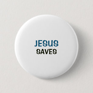White Button - Jesus Saves