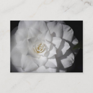 White Camellia Business Card