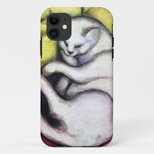 White cat, Franz Marc Case-Mate iPhone Case (Back)