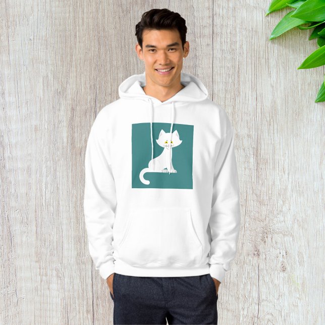 White Cat Hoodie (Creator Uploaded)