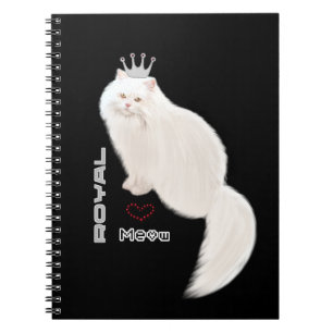 White cat notebook