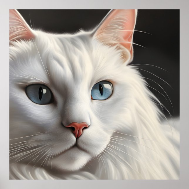 White Cat. Poster (Front)