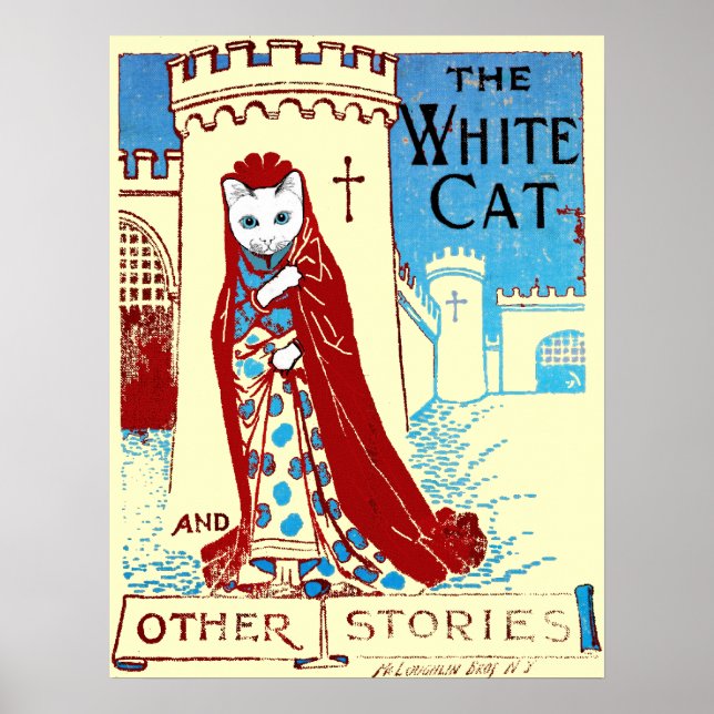 White Cat Print (Front)