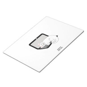 White Cat Sleeping On Laptop Notepad