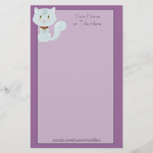 White Cat Stationery