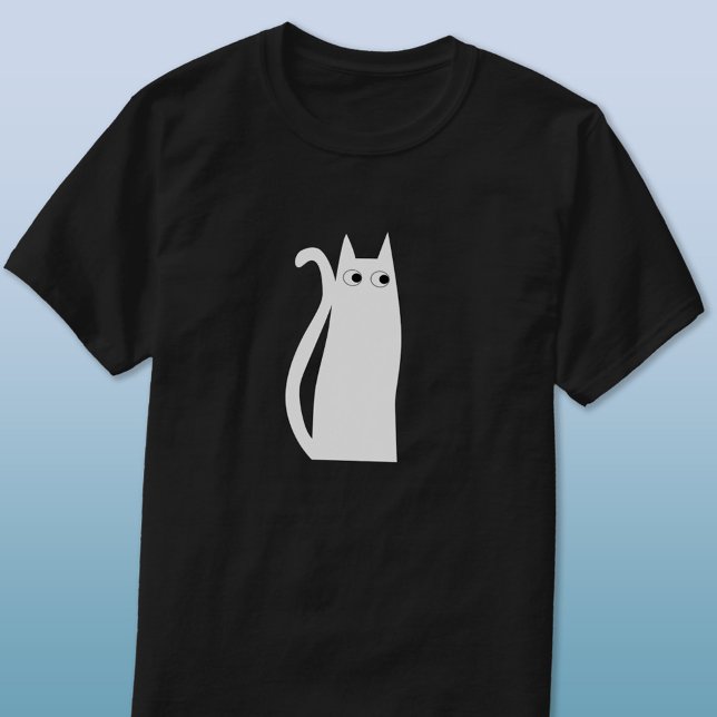 White Cat T-Shirt (White cat t-shirt)