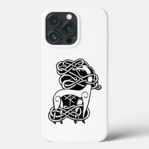 White Celtic/Nordic deer   Case-Mate iPhone Case
