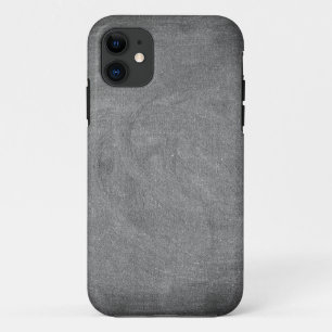 White chalk background free Zazzle_Growshop iPhone 11 Case