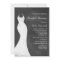 White Chalk Bridal Shower Invitation