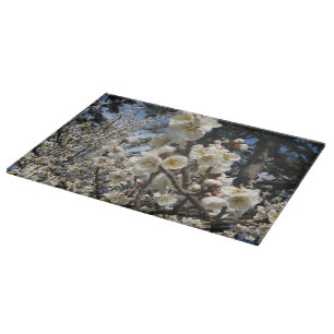 White Cherry Blossom / Sakura / サクラ(桜) Cutting Board
