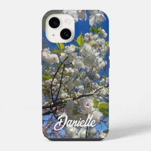 white cherry blossom tree iPhone 14 case