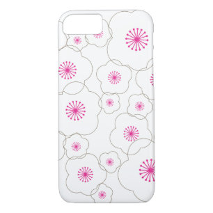 WHITE CHERRY BLOSSOMS iPhone 8/7 CASE