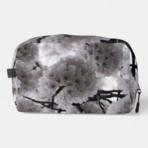 White Cherry Blossoms  Dopp Kit